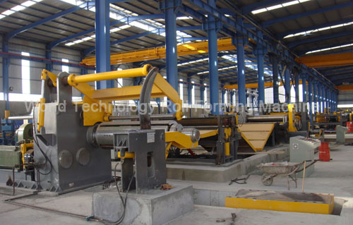 slitting line exported to Russia